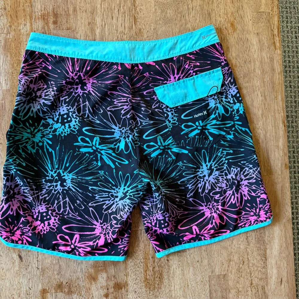 Hurley Geometric Patterned Swim‎ Shorts